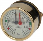 BOILER-PUMP PRESSURE GAUGE