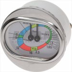 BOILER-PUMP PRESSURE GAUGE