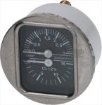 BOILER-PUMP PRESSURE GAUGE ø 63 mm