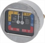 BOILER-PUMP PRESSURE GAUGE