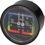 BOILER-PUMP PRESSURE GAUGE ø 63 mm