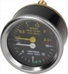 BOILER-PUMP PRESSURE GAUGE