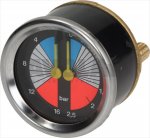 BOILER-PUMP PRESSURE GAUGE