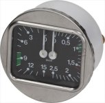 BOILER-PUMP PRESSURE GAUGE