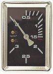 BOILER PRESSURE GAUGE ø 52 mm 0÷3 bar