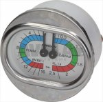 BOILER-PUMP PRESSURE GAUGE