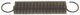 lever return spring o 9x50