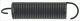 lever return spring