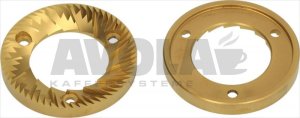 Grinding Burr Set for Cimbali and Faema, Right Hand Rotation, 75 × 44 × 9.4 mm