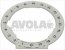 grinding adjustment plate
