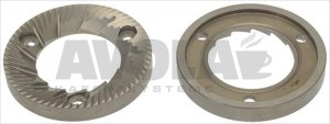 FRANKE LEFT GRINDING BURRS PAIR