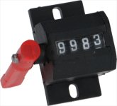 COUNTER FOR COFFEE GRINDER/DOSER