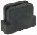 rectangular rubber foot