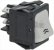 white bipolar push button 16a 250v