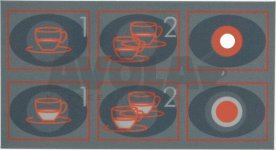 PUSH-BUTTON PANEL MEMBRANE 6 BUTTONS