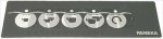 PUSH-BUTTON PANEL MEMBRANE 5 BUTTONS