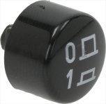 BLACK ROUND CAP 0-1