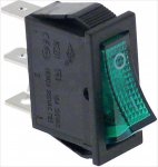 GREEN MONOPOLAR SWITCH 16A 250V