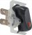 black bipolar lever switch 16a 250v