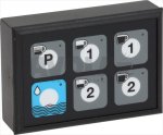 PUSH-BUTTON PANEL 6 BUTTONS