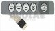 push button panel membrane 5 buttons