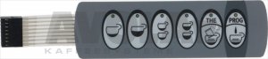 PUSH-BUTTON PANEL MEMBRANE 6 BUTTONS