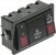 3 button panel 16a 250v