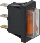 ORANGE SINGLE-POLE SWITCH 250V