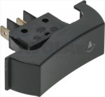 BLACK BIPOLAR SWITCH 16A 120/230V