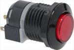 RED BIPOLAR BUTTON 6A 250V