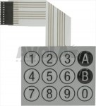 12 BUTTON PUSH-BUTTON PANEL