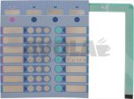 BLUE PUSH-BUTTON PANEL