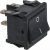 black bipolar switch 10a 250v