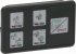 push button panel 5 buttons
