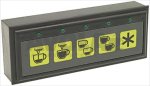 PUSH-BUTTON PANEL 5 BUTTONS