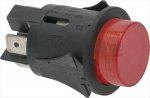 RED BIPOLAR PUSH BUTTON 16A 250V