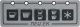 push button panel membrane 5 buttons