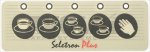PUSH-BUTTON PANEL MEMBRANE 5 BUTTONS