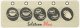 push button panel membrane 5 buttons