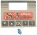 push button panel display membrane 5 but