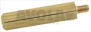 SQUARE PIN 40 mm 5x5 mm M4
