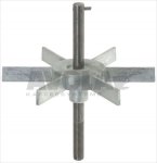 STAR WITH THREADED PIN