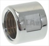 CHROME PLATED LOCK NUT