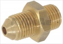 CONICAL COUPLING ø 1/4 M-1/4 M