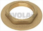 FLAT BRASS LOCK NUT 1