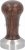 wood and s steel coffee tamper