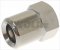 chrome hexagonal nut