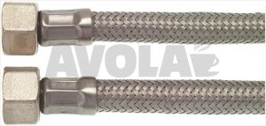 FLEX HOSE ø 3/8 Fp x Fc L.100 cm