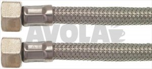 FLEX HOSE ø 3/8  Fp x Fp L.100 cm