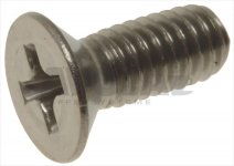 COUNTERSUNK FLAT HEAD SCREWS M4x10